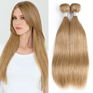 High Quality Human Hair Extensions Color #27 Straight 22" inches
